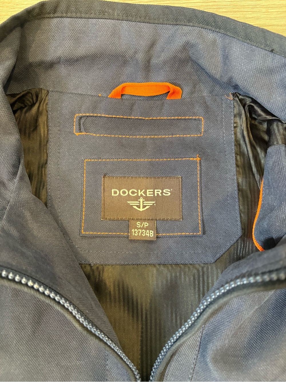 Dockers Navy Blue Jacket - Picture 7 of 10